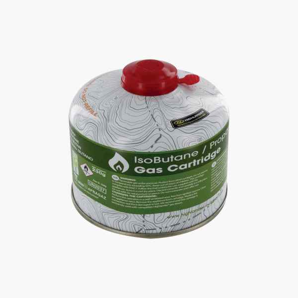 Highlander Gampinggas GAS024 230G VALVED CARTRIDGE