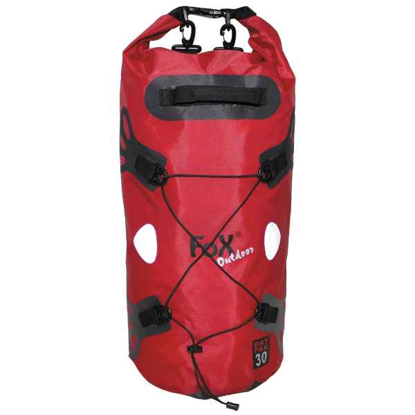 FoxOutdoor Transportbeutel DRY PAK 30 rot wasserdicht