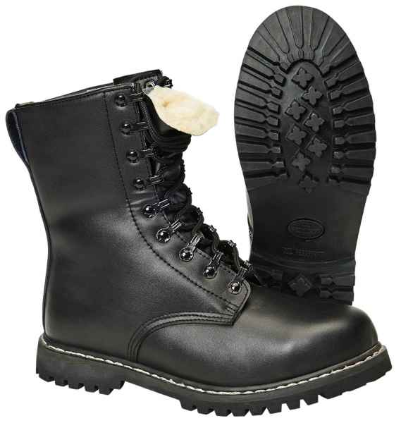 Brandit 9037 SPRINGERSTIEFEL EINSATZSTIEFEL MIT FUTTER BW ARMY MILITARY OUTDOOR