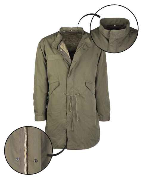 Mil-Tec US SHELL PARKA M65 M.FUTTER Outdoorjacke Jacke