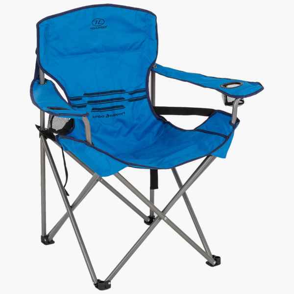 Highlander Campingstuhl FUR069 LUMBAR SUPPORT CHAIR BLUE