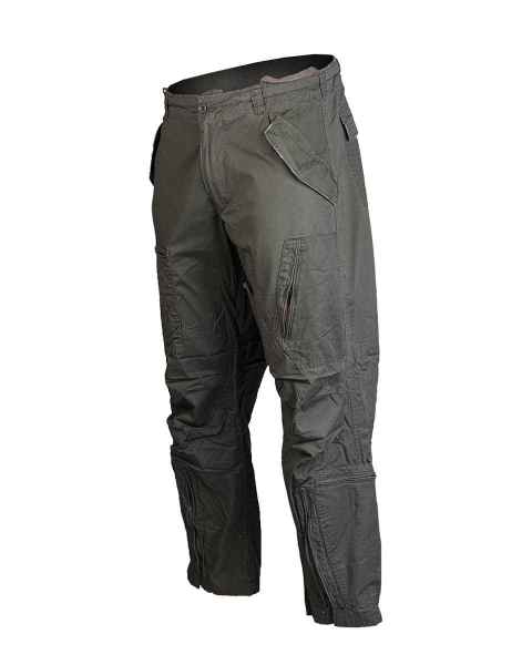 Mil-Tec FLIEGERHOSE COTTON VINTAGE OLIV Cargohose