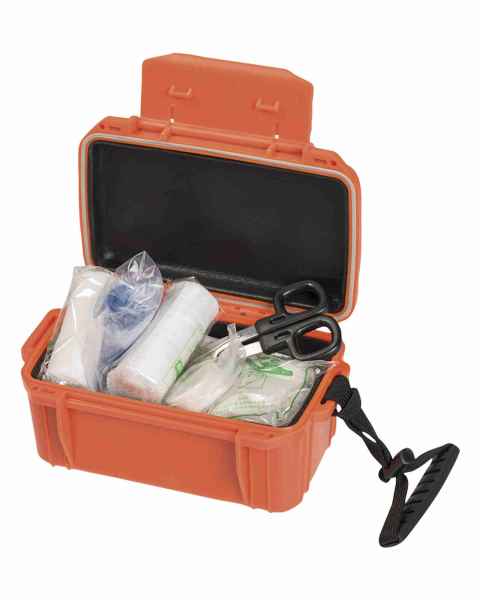 Mil-Tec FIRST AID KIT WATERPROOF ORANGE Erste Hilfe