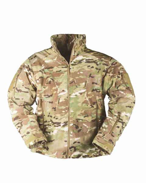Mil-Tec DELTA-JACKET FLEECE MULTITARN Fleecejacke
