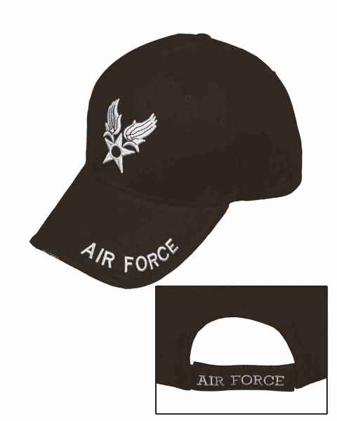 Mil-Tec BASEBALL CAP SANDWICH SCHW.AIRFORCE Cap Mütze