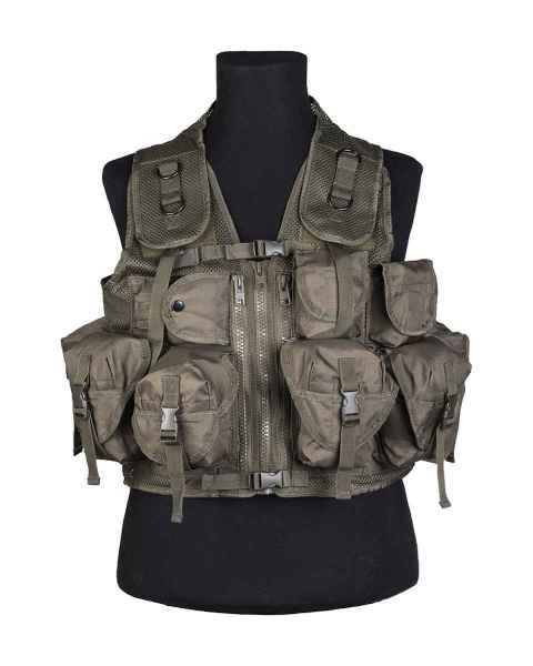 Mil-Tec EINSATZWESTE TACTICAL 9 TA.OLIV Weste