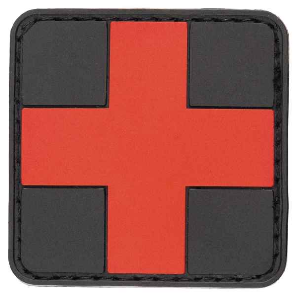 MFH Klettabzeichen FIRST AID 3D ca. 5 x 5 cm