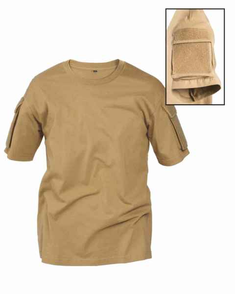 Mil-Tec TACTICAL T-SHIRT COYOTE T-Shirt basic