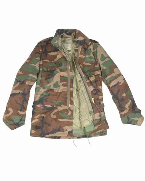 Mil-Tec US FELDJACKE M65 T/C M.FU.WOODLAND Outdoorjacke Jacke