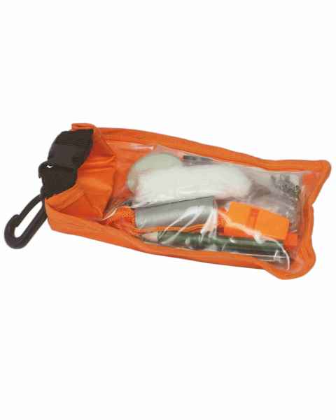 Mil-Tec OUTDOOR SURVIVAL PACK SM ORANGE Erste Hilfe