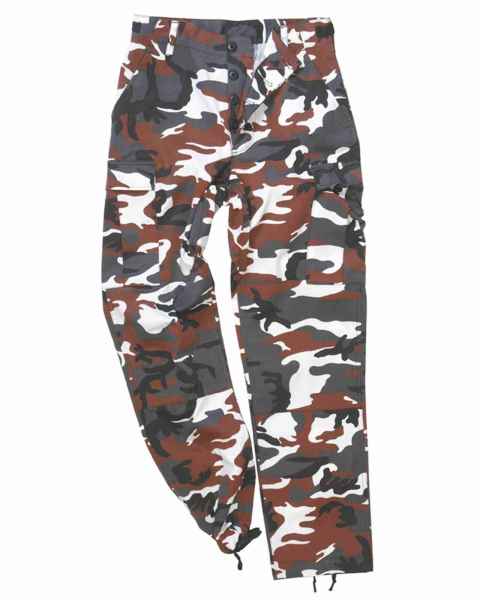 Mil-Tec US BDU HOSE KIDS RED CAMO Kinder