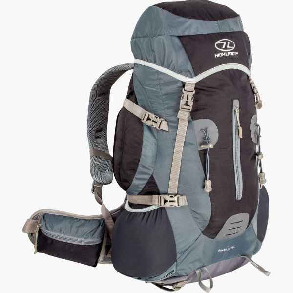 Highlander Trekkingrucksack Rucksack RUC211 ROCKY 35+5L RUCKSACK