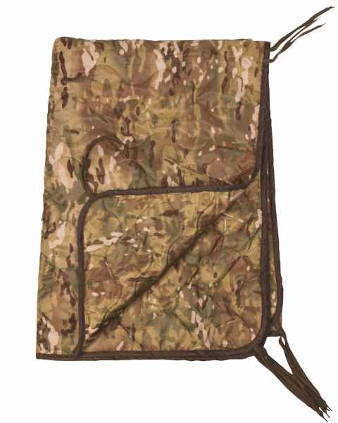 Mil-Tec PONCHO LINER STEPPDECKE MULTITARN Decke