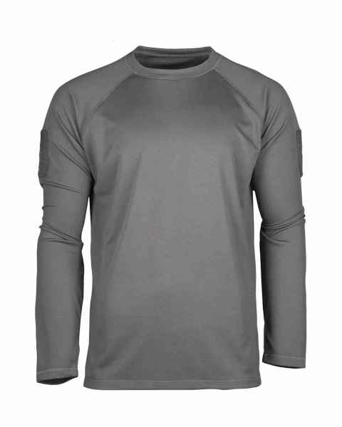 Mil-Tec TACTICAL QUICK DRY Sweatshirt Langarm SHIRT URBAN GREY