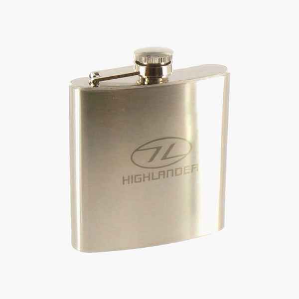 Highlander Flachmann FLA006 STEEL HIP FLASK 170