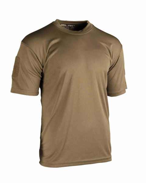 Mil-Tec TACTICAL QUICK DRY T-SHIRT DARK COYOTE T-Shirt basic