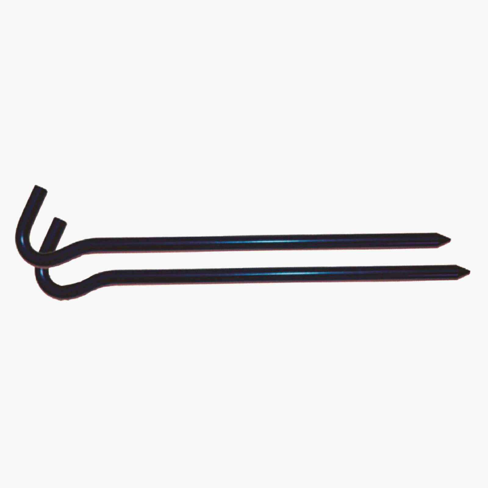 Land rover defender Aluminium Peg Finishers in silver
