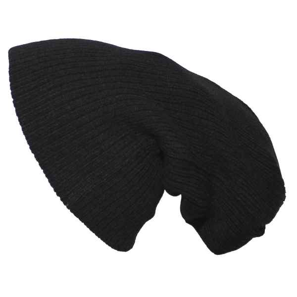 ProCompany Strickmütze BEANIE Rip schwarz extra lang