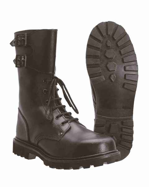 Mil-Tec FRANZ.KampfStiefel Schuhe ACT.LEATHER M.SCHN. Stiefel Schuhe