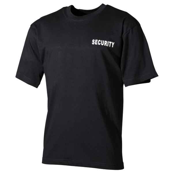 MFH T-Shirt Security bedruckt