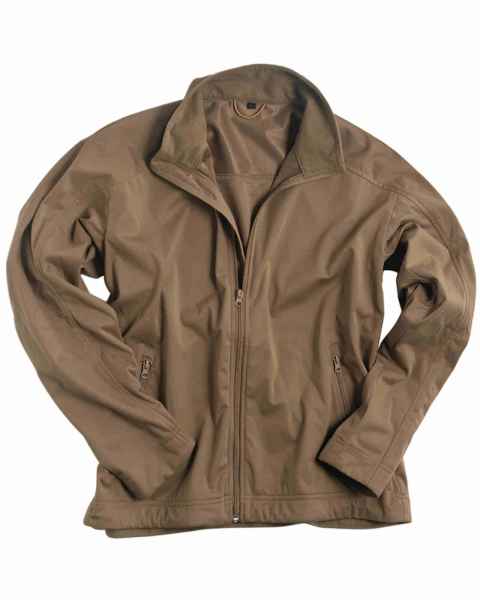 Mil-Tec SOFTSHELL JACKE LIGHT WEIGHT COYOTE Softshell