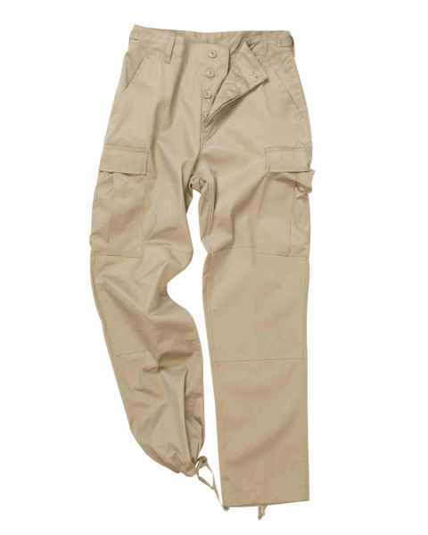 Mil-Tec US FELDHOSE TYP BDU KHAKI Cargohose