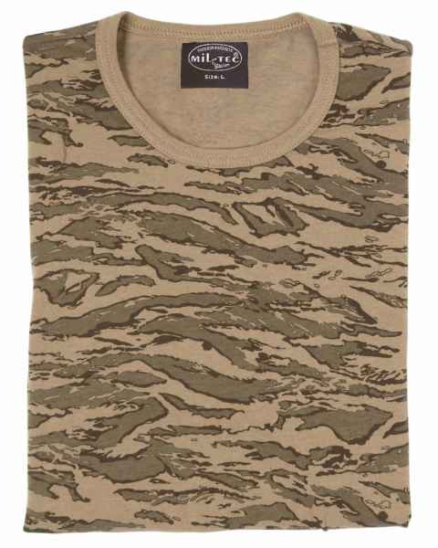 Mil-Tec T-SHIRT 95/CO 5/EL AIRFORCE DESERT T-Shirt basic