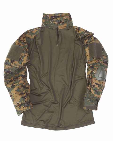 Mil-Tec TACTICAL HEMD WARRIOR DIGITAL W/L Outdoorjacke Jacke