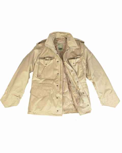 Mil-Tec US FELDJACKE M65 T/C M.FU.KHAKI Outdoorjacke Jacke